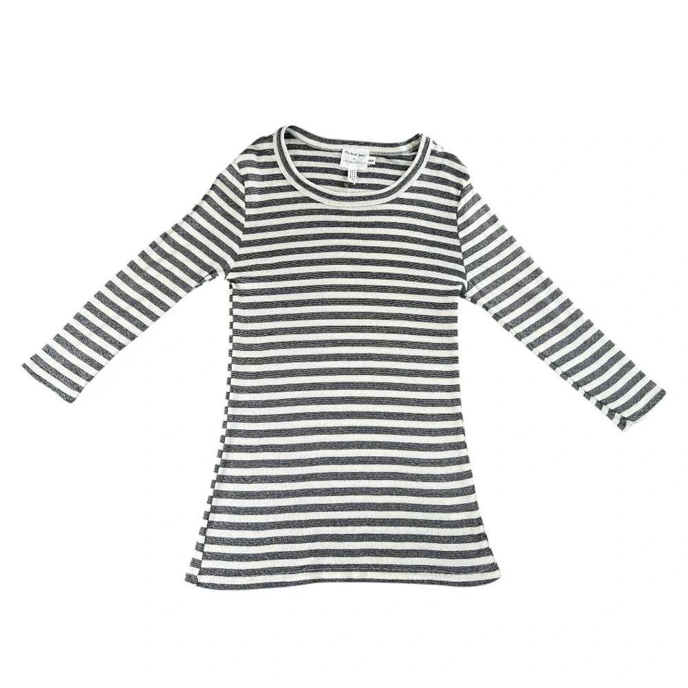 Anthropologie Michael Stars Women's Shine V-Neck Long-Sleeve Tee In Size XS/S - Picture 2 of 8